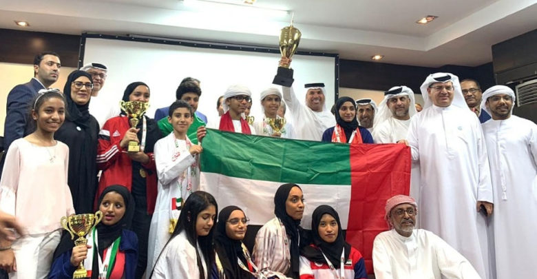 منتخب الإمارات للشطرنح يحصد لقب بطل العرب - جريدة الوحدة