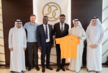 سالومون كالو يزور مجلس دبي الرياضي لبحث يبل الاستثمار