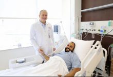 المريض بعد استقرار حالته مع الدكتور سلمان عدي